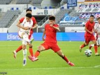 細谷真大が巧みな持ち出しから右足一閃！ 優勝かけた日韓戦でさらなるアピールを目論む「次また点を取りたい」