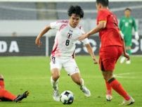 日本代表デビュー戦で鋭い縦パス連発、先制点アシストの田中聡は細谷真大との関係に「常に狙ってくれと言われていた」