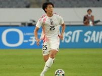 「すごく楽しかった」代表デビューの綱島悠斗、共に先発した大学の後輩に刺激「負けずに頑張りたい」