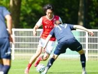 2部降格のスタッド・ランス…日本代表FW中村敬斗がプレシーズン初戦でゴール