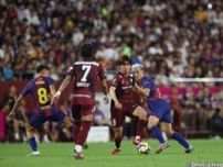 バルセロナ戦で同点弾の宮代大聖「こういうレベル感でやらなければいけない」タイトル獲得へ気を引き締める