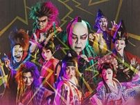 劇団☆新感線、熾烈な芝居合戦の幕開けを感じさせる公演ビジュアルが解禁　いのうえ歌舞伎『爆烈忠臣蔵〜桜吹雪THUNDERSTRUCK』