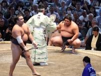 伯桜鵬　大の里に続いて霧島も撃破　取組中に大銀杏ほどけるアクシデント「違和感があると思ったら…」