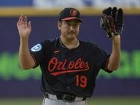 口ひげ生やしたオリオールズ・菅野智之　後半戦初先発も初回3失点と苦しい立ち上がり