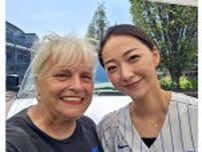 カブス名物ファンのバーネロさん　畠山愛理との2Sを投稿「誠也の素敵な奥さま」