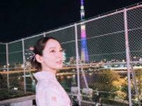 吉岡里帆「昨日の花火きれいだったね」　デート感あふれるショットが大反響「なんちゅう美しさ」「眼福」