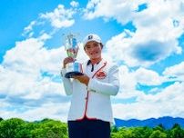 【女子ゴルフ】渡辺彩香「今までの自分にない勝ち方」3W握りバーディー量産　ホステス大会恩返しV