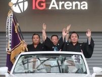 パレード旗手・琴桜は8勝止まり　琴勝峰の優勝祝福しつつも自戒の念「一緒に手放しで喜んではダメ」