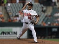 オリオールズ菅野　トレード期間迫る中で好投の8勝目「目の前の試合を投げること」渡米後最多タイ8K