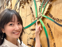 黒川智花、ニューヨークで中東チャイ＆チーズパン体験！カフェ新感覚SHOT