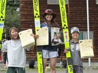 真夏のジャンプ台で表彰台独占！雪印 男女W優勝！
