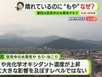 晴れているのに…なぜ“もや”？【静岡・ただいま天気　7/9】