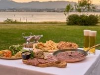 【琵琶湖の畔でサンセットディナー】肉とビールで大人の夏時間を満喫！「BEER HALL 2025 Biwako Sunset 」