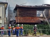 【速報】「建物から煙が出ている」JR白石駅前で火事　消火活動中　宮城・白石市