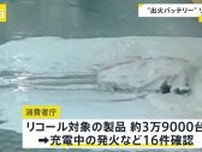 JR山手線内モバイルバッテリー出火　出火したバッテリーはリコール対象の製品