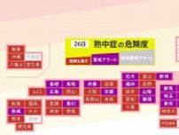 20都府県に「熱中症警戒アラート」を発表