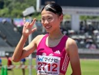 800m・久保凛が2分02秒34で史上初3連覇！「達成できて嬉しい」も「タイムが出なくて悔しい」世界陸上の参加標準突破はならず【インターハイ】