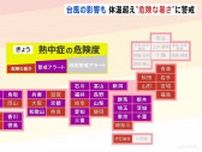 “灼熱”列島 埼玉・熊谷や群馬・前橋など38℃予想　体温超えの危険な暑さに警戒 28都府県に「熱中症警戒アラート」