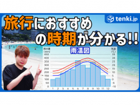 旅行におすすめの時期は？ 実は雨温図を活用すれば簡単に分かる！ 日本各地の気候の特徴について解説