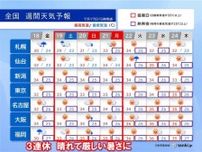 いよいよ梅雨明け　18日は関東甲信〜東北南部　19日は東北北部　3連休は猛暑警戒