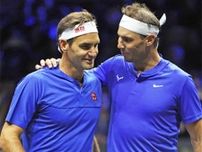 フェデラー、ナダル施設を訪問