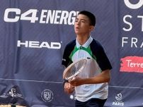 14歳以下の世界最高峰のクレーコート大会「スタッド・フランセ・オープン」でオトリエ龍馬がベスト16