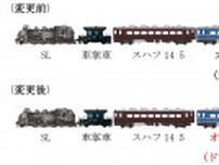 東武 SL大樹客車 ぶどう色編成 ドリームカー 連結