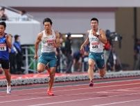 波乱の幕開け男子100mの頂点は誰の手に…？ 決勝は五輪出場経験持つベテランvs勢いを増す大学生【日本選手権】