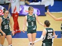 女子バレー中継で「日本に見つかった」「覚えました！」189cmのド迫力プレーで魅了したポーランドの“22歳新鋭”に反響止まず【ネーションズリーグ】