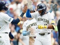 ドジャースに６連勝＆勝率MLB首位のブルワーズ、年俸総額＜ド軍のぜいたく税でも勝てる理由は？「半数はDFAやトレードでやって来た。でも...」