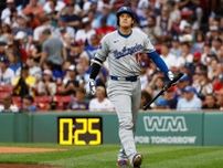 大谷翔平、初回38号先頭打者アーチも３打席連続三振　ドジャースは９安打も僅か２得点で逆転負け