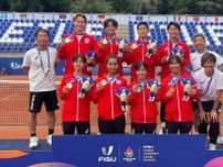 “学生のオリンピック”でテニス日本勢が大躍進！ 個人戦で３つの金メダルを獲得し、団体でも男女頂点に！＜SMASH＞