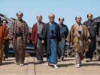 横浜流星“蔦重”も加わった「忘八アベンジャーズ」、渋いかっこよさに視聴者沸く＜べらぼう＞