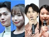 八木勇征＆草川拓弥がお茶目な表情を見せ、齊藤京子＆森田想はかわいくピース…「最高でした！」の声＜あやしいパートナー＞