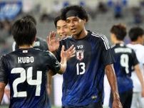 E-1選手権で得点量産　ジャーメイン良が豪快なボレーシュートでライバル韓国から先制
