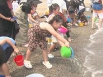 「大きくなって帰ってきて」志摩市の子供達が“あのりふぐ”の稚魚を放流 11月には三重で「全国豊かな海づくり大会」