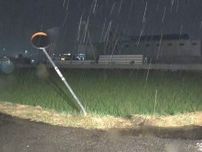 “白のプリウス”が逃走…パトカーの追跡を受けながら交差点で軽乗用車と衝突 当て逃げの疑いで捜査