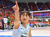 【バレーボール】初先発で１１得点　〝次世代エース〟秋本美空が秘める無限の可能性