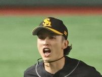 【ソフトバンク】周東佑京が目測見誤り先制点を献上　打線の連続無得点イニングは「２９」で継続