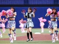 【中日】ＳＫＥ４８がチアドラとコラボ　熊崎晴香「ドラゴンズ頑張れ！という気持ちを込めて踊りました」