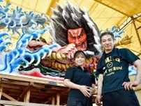 ｢命削った｣大型ねぶた3台　ねぶた師・北村春一さん（青森）台上げ終え感慨