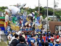 山車と神輿に漁師町の心意気「さめ浜まつり」　青年会が堂々の40年目運行（青森・八戸市）