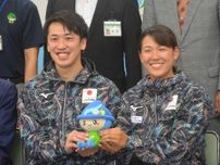 相模原市出身の日本代表選手を激励 世界水泳選手権２０２５シンガポール大会壮行会〈相模原市中央区〉