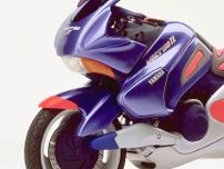 今の仮面ライダーに似すぎのバイク!? テレカの時代に“カードキーで動く” ヤマハのスゴいコンセプトモデルとは