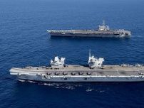 “ド派手な艦隊”が豪州沖に登場！ 米英空母に日本の護衛艦も加わった“前例のない演習”