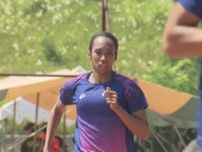 「ぐいぐい行ってトントントントン…」井戸アビゲイル風果選手が100M・200Mで2冠達成【日本陸上選手権】