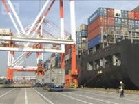 トランプ関税の影響か 米国向け輸出　3カ月連続で減少