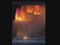 イラクの商業施設で火災61人死亡　開店1週間　「エアコンが爆発した」