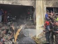 バングラデシュ空軍機が大学に墜落　19人死亡 学生ら100人以上搬送　死傷者増の恐れも