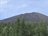 富士登山の83歳女性から救助要請 転倒し歩行困難 低体温症も